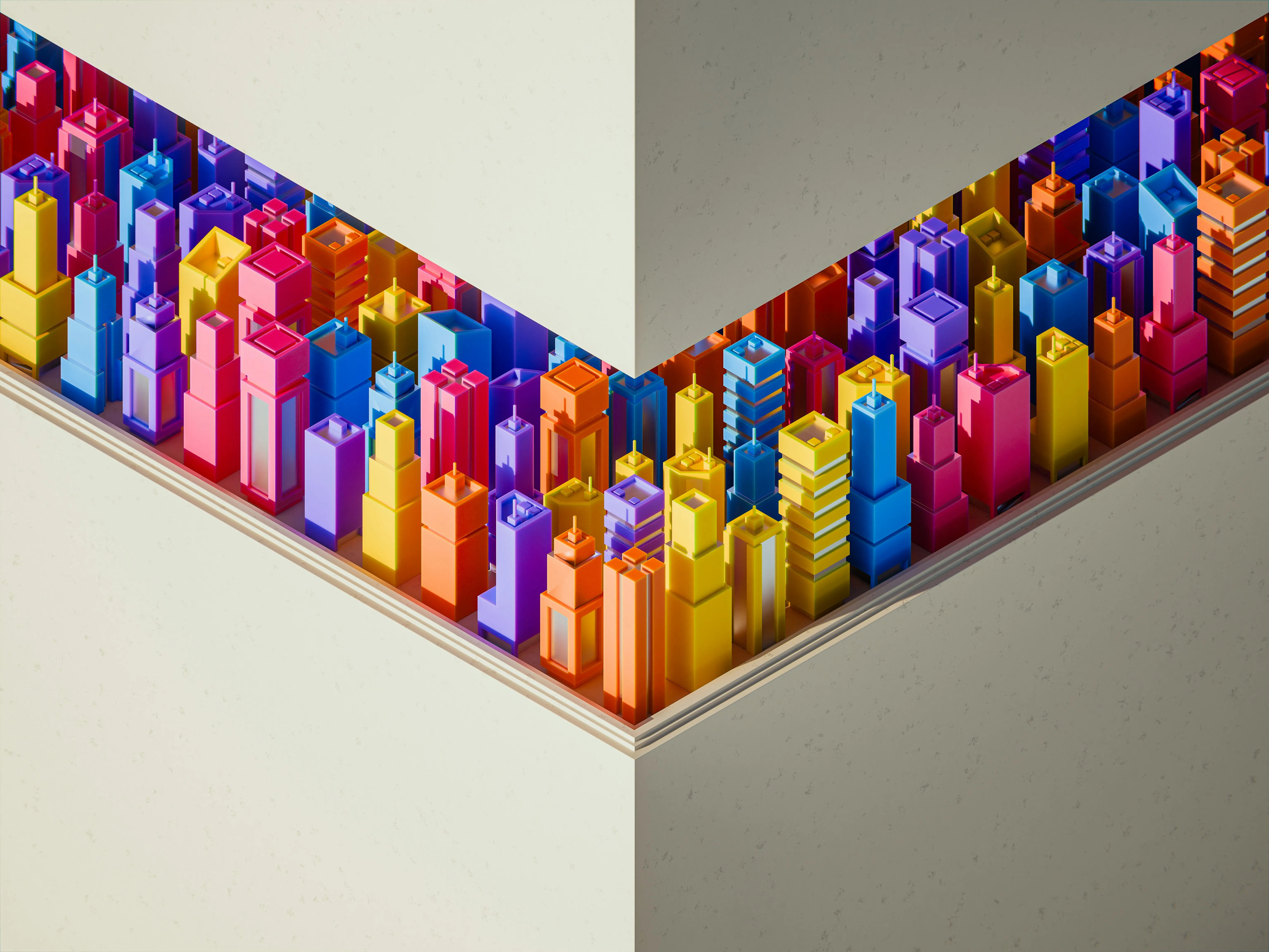 Modular interconnected system - representing 36 focused packages